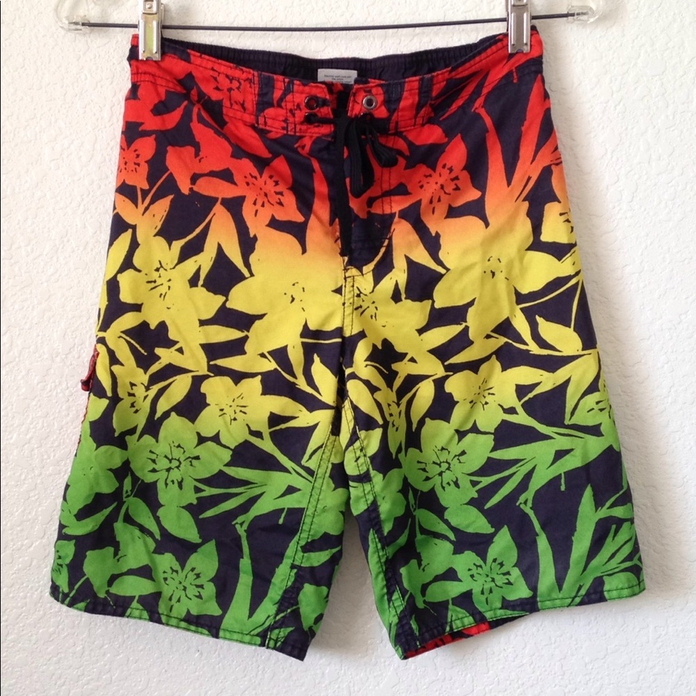 FINAL MARKDOWN Men's Hang Ten Swim Trunks (S)